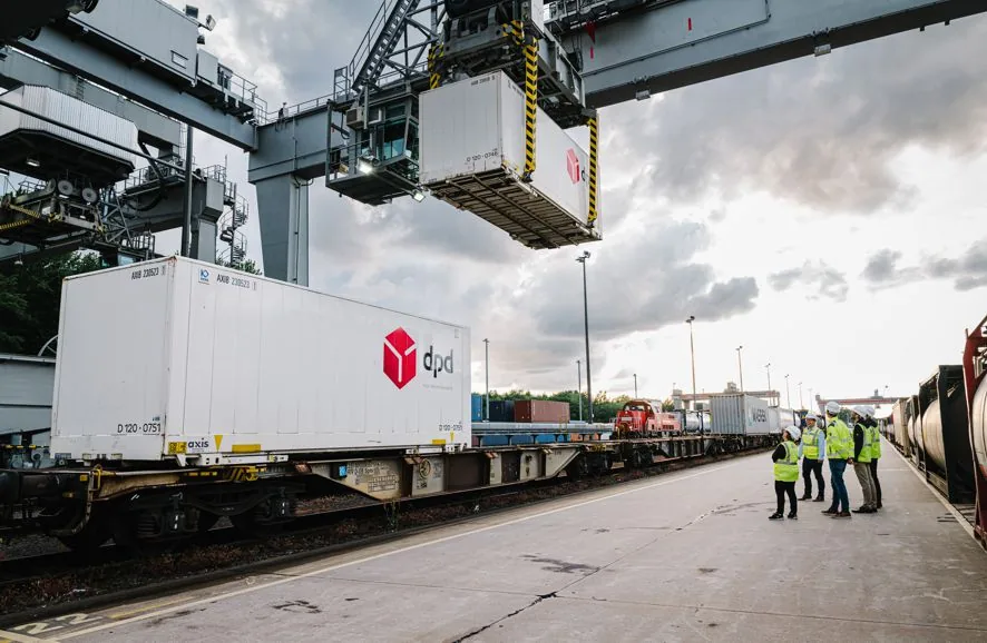 Auf dem Gleis zu klimaneutralerer Logistik